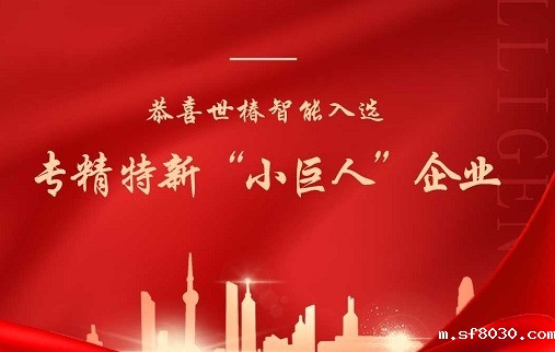 喜报！世界杯现场直播平台智能成功入选国家工信部专精特新“小巨人”企业名单